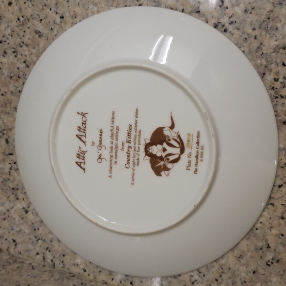 Vintage kittens plate - Picture 5 of 5